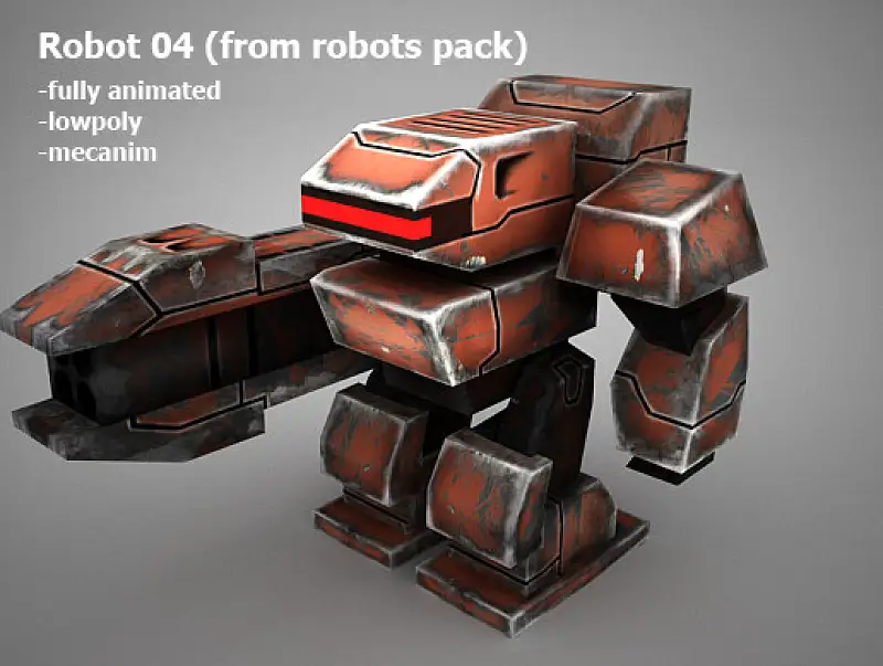 Robot 04 Asset Thumbnail