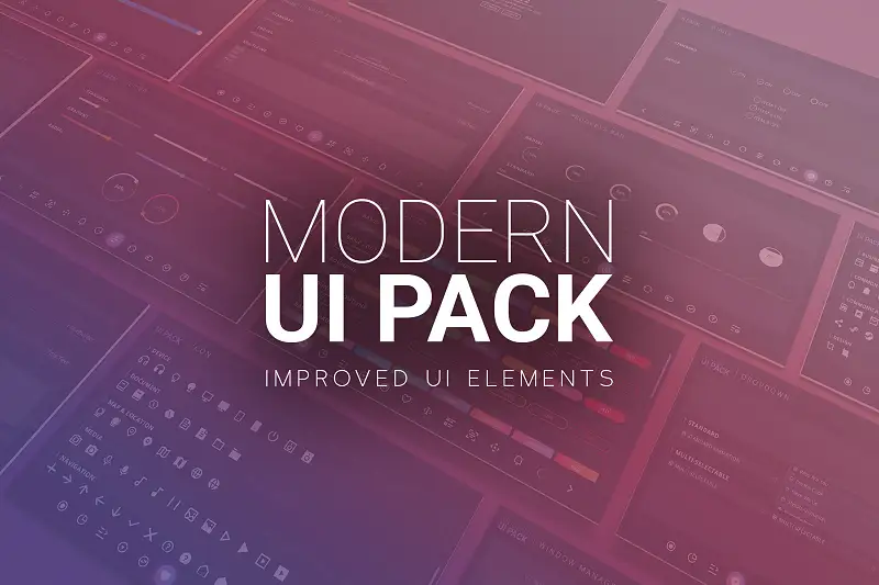 Modern UI Pack Asset Thumbnail