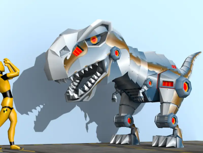 Robotic Tyrannosaurus Asset Thumbnail