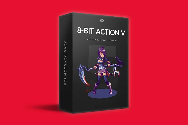 8-Bit Action V - Game Music Pack - Chiptune, Arcade, Racing, 16-bit, Adventure Asset Thumbnail