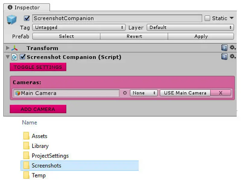 Easy Screenshot Capture for Unity Asset Thumbnail