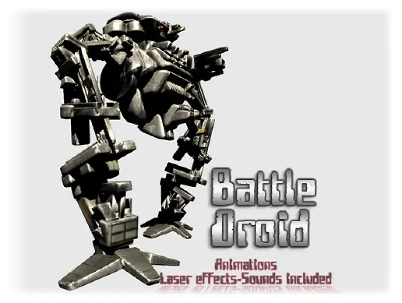 Battle Droid Asset Thumbnail