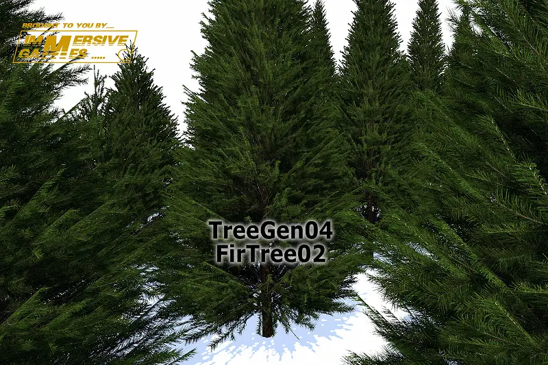 TreeGen04-FirTrees02 Asset Thumbnail