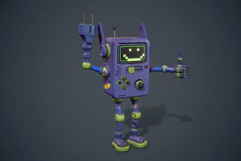 Game console PBR Asset Thumbnail