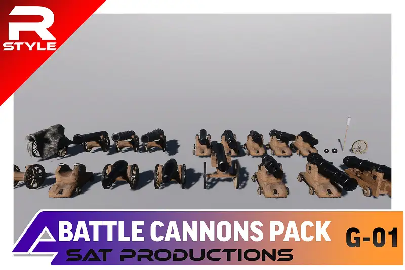 Fantasy Battle Cannons Pack Asset Thumbnail
