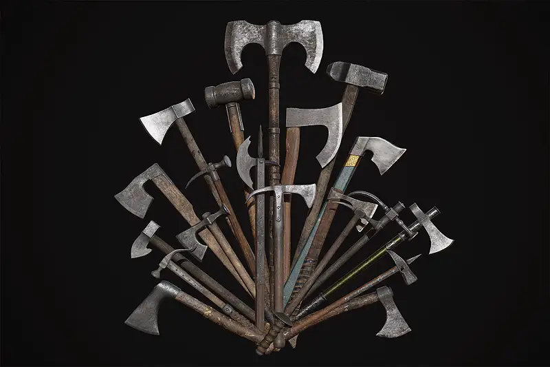Medieval Weapon - Axes & Hammers Asset Thumbnail