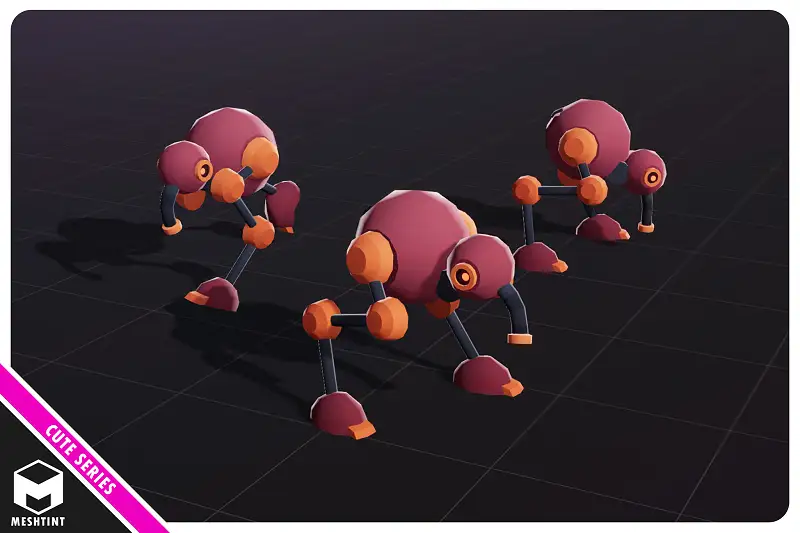 Nozzle Robot Cute Series Asset Thumbnail