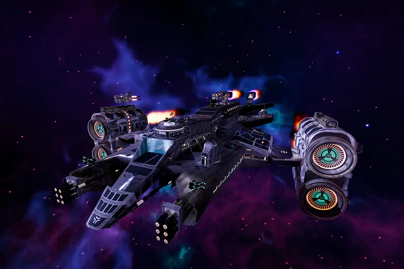 Space Cruiser Defender (URP) Asset Thumbnail