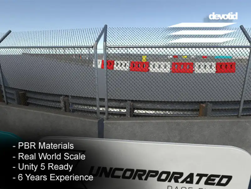 Race Track Barriers and Guardrails Pack Asset Thumbnail