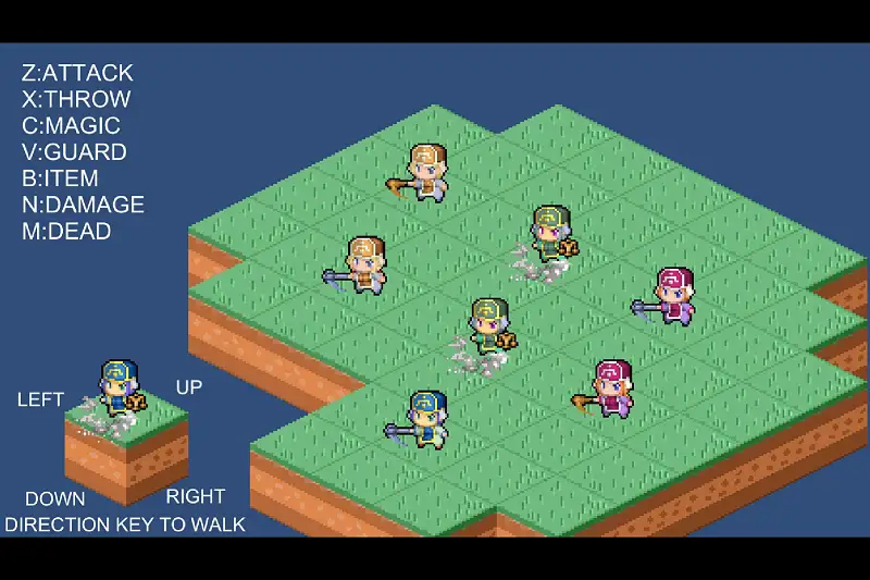 Isometric Character Animation Pack Asset Image