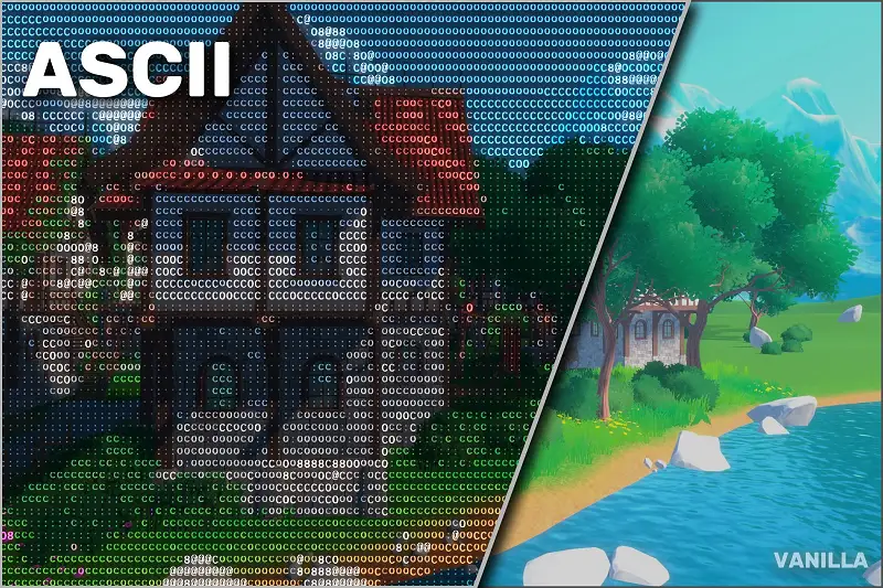 Retro: ASCII Asset Thumbnail