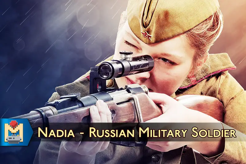 Russian Female Soldier Voice Pack Asset Thumbnail