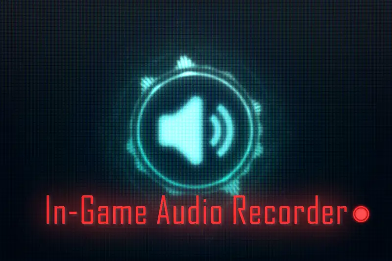 In-Game Audio Recorder Asset Thumbnail