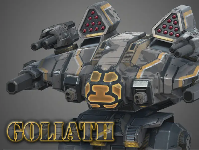 Goliath - Battle Mech Asset Thumbnail