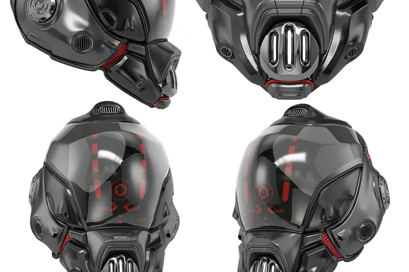 Sci-Fi Helmet Asset Thumbnail