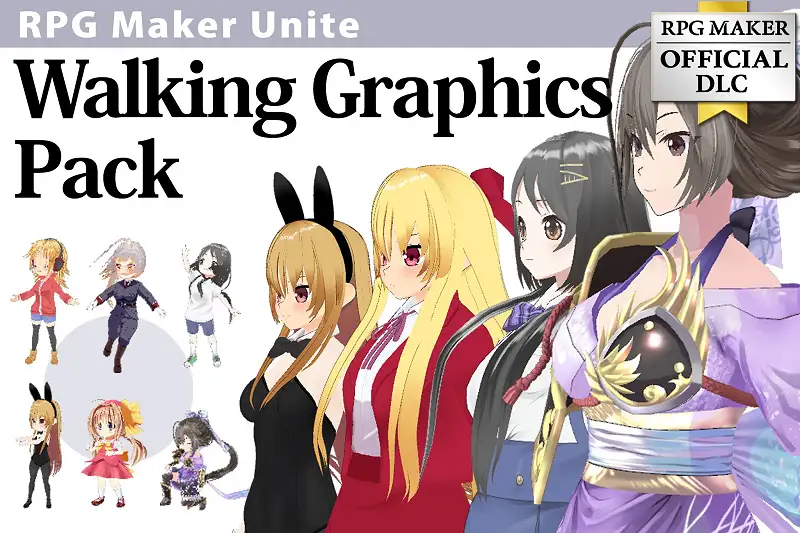 RPG Maker Unite Walking Graphics Pack Asset Thumbnail