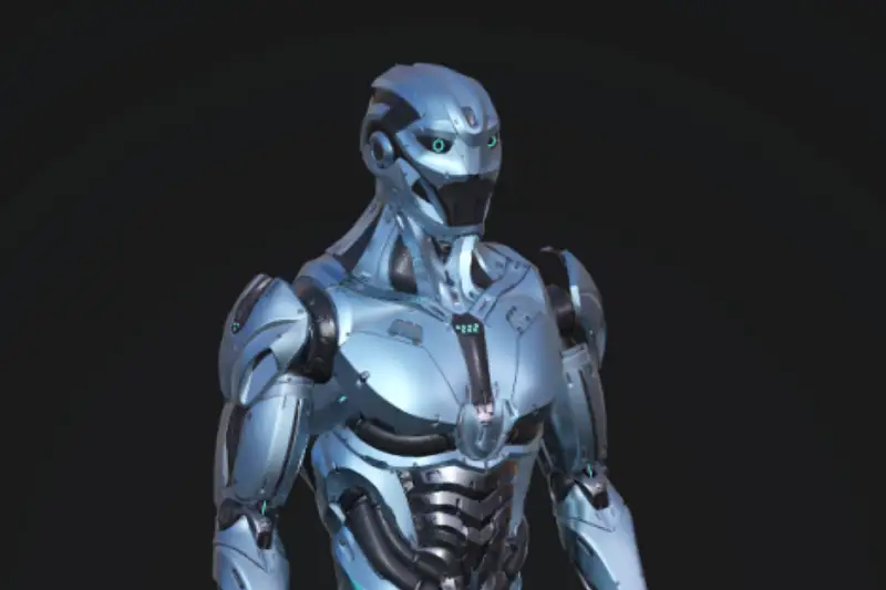 Modular Robot Character Asset Thumbnail
