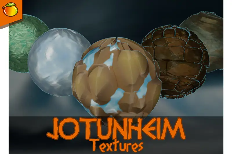 Icy Worlds: Jotunheim Textures Asset Thumbnail