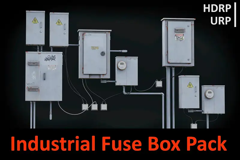 Industrial Fuse Box Pack Asset Thumbnail