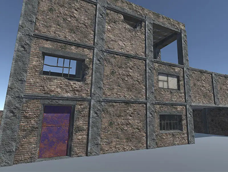 Modular Abandoned Building Asset Image