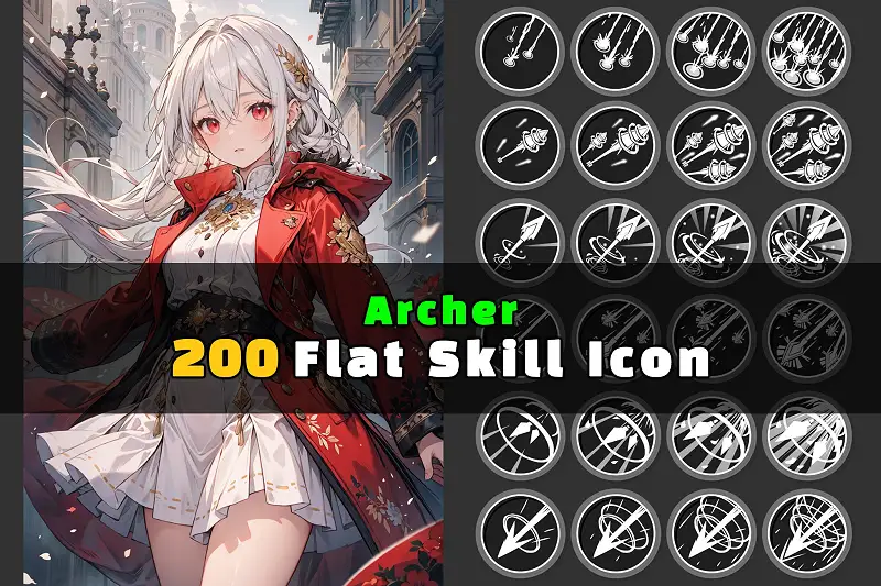 ArcherFlatSkillIcon Asset Thumbnail