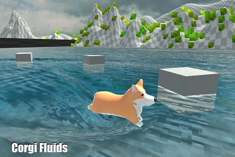 Corgi Fluids - Burst/Jobified Fluid/Wave Simulation Asset Thumbnail