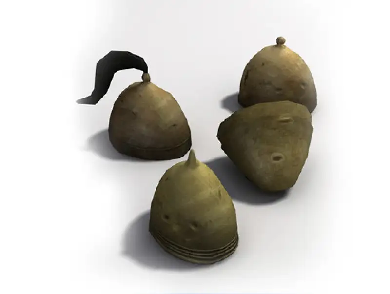 Low-poly helmets Asset Thumbnail