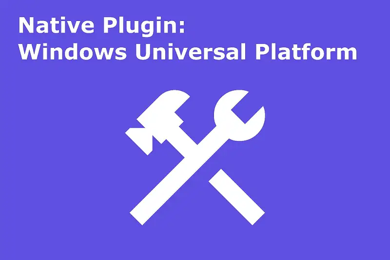 Native Plugin for Universal Windows Platform Asset Thumbnail