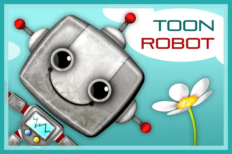 Toon Robot Asset Thumbnail