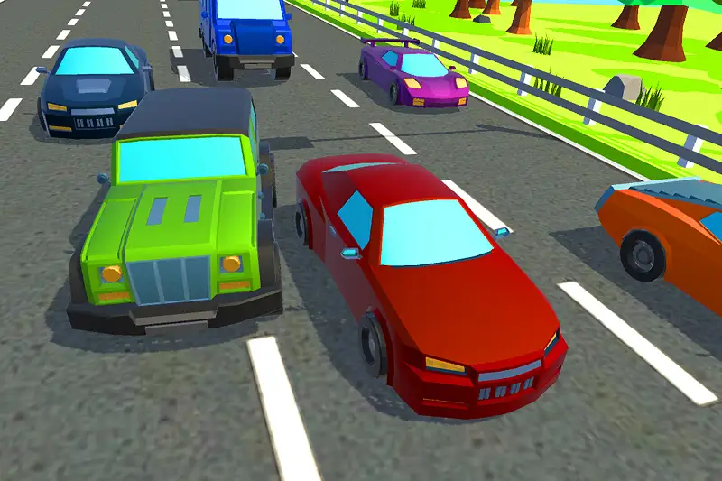 Traffic Ride | Hypercasual Arcade Template Asset Thumbnail