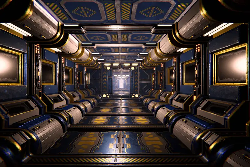 SciFi Corridors 2: Modular Sci-Fi Environment Pack Asset Thumbnail