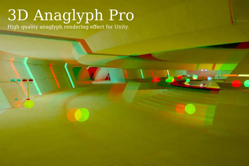 Create Immersive 3D Anaglyphs in Unity Asset Thumbnail