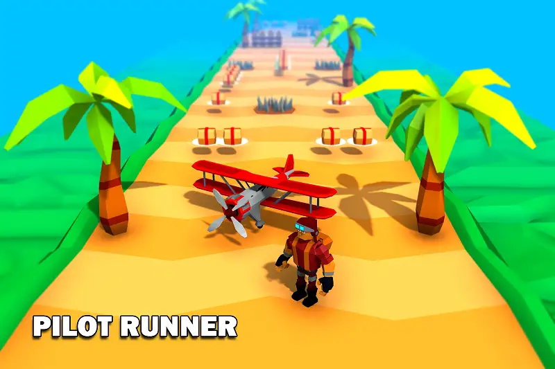Pilot Runner 3D - Game Template Asset Thumbnail