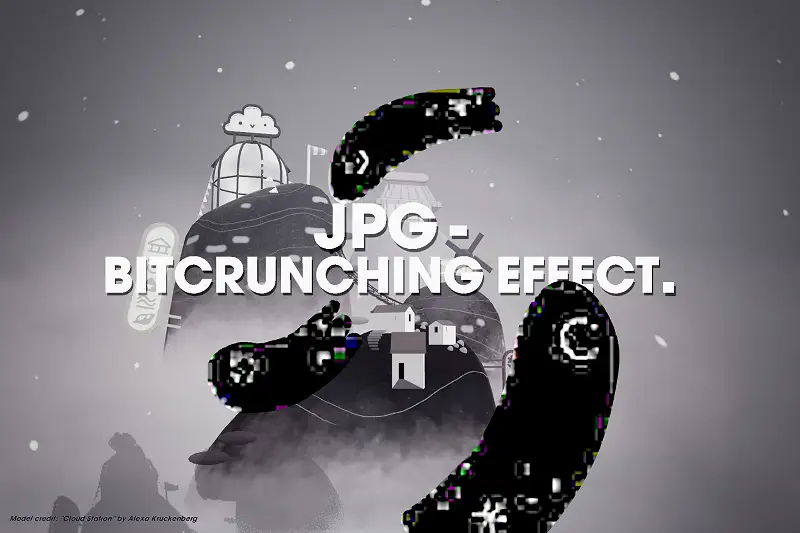 JPG - Bitcrunching / Datamosh Effect (Built-In/URP) Asset Thumbnail