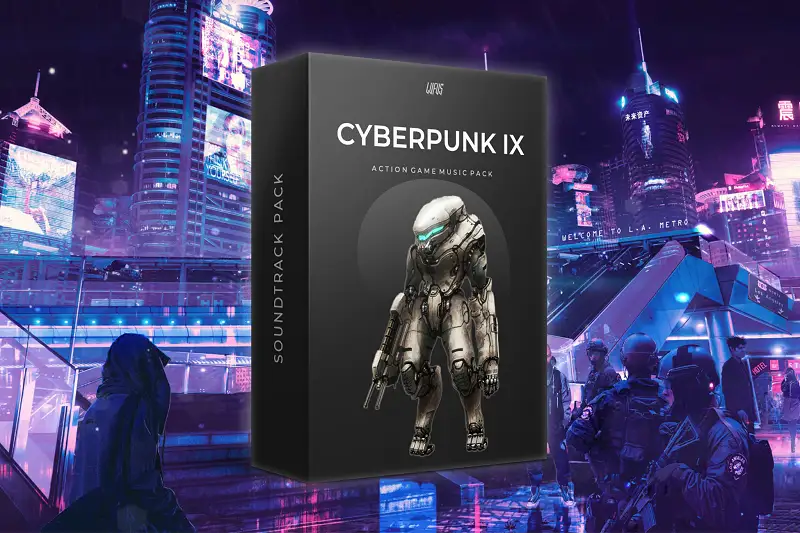 Cyberpunk Game Music Pack Asset Thumbnail