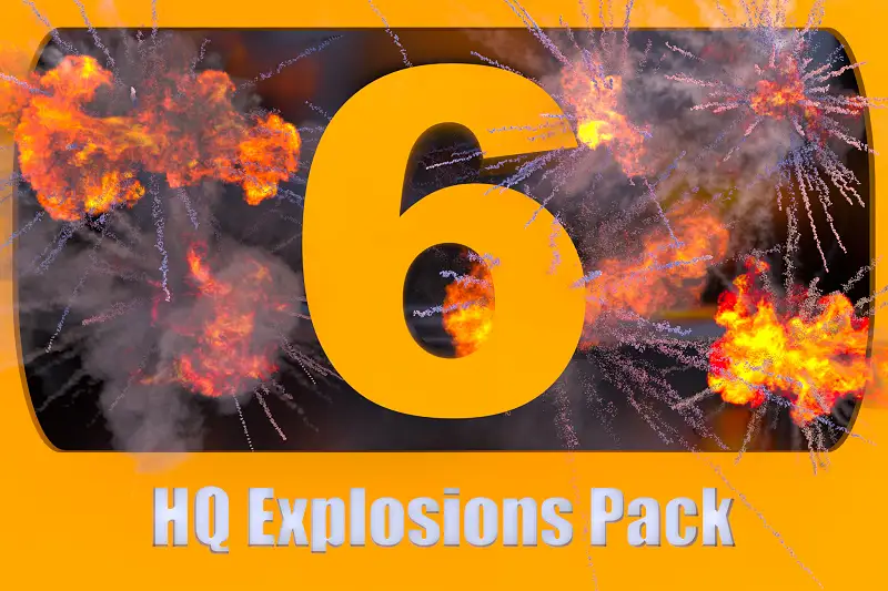 Enhance Your Game with Realistic Explosions Asset Thumbnail