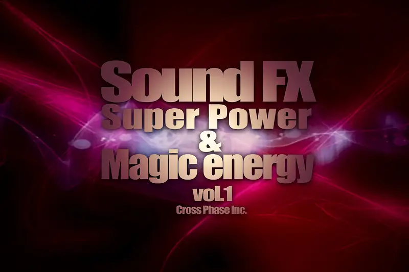 Super Power and Magic Energy Sound FX Pack Vol1 Asset Thumbnail