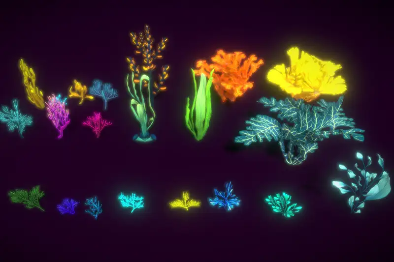 Cartoon Seaweed 9: Underwater Environment Pack Asset Thumbnail