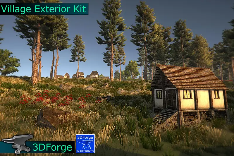 Medieval Village Exteriors Kit Asset Thumbnail