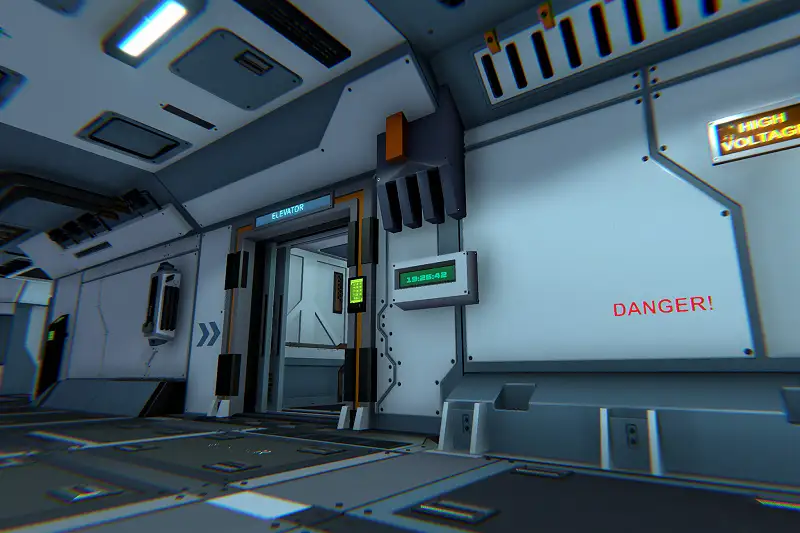 Modular Sci-Fi Interior Model Pack Asset Thumbnail