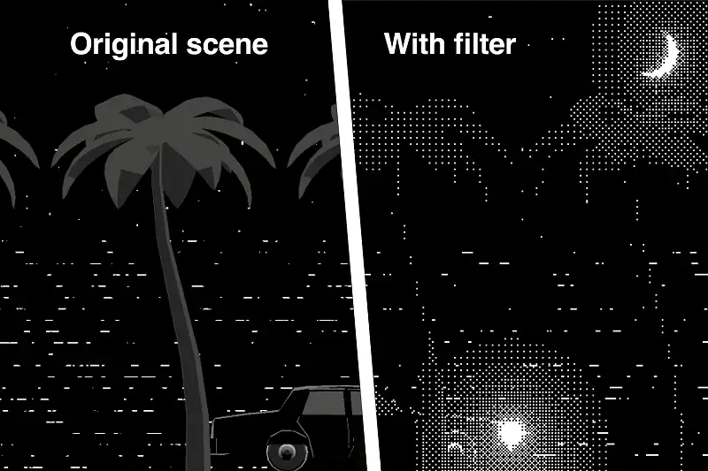 1-Bit Full Screen Pixel Filter (URP) Asset Thumbnail