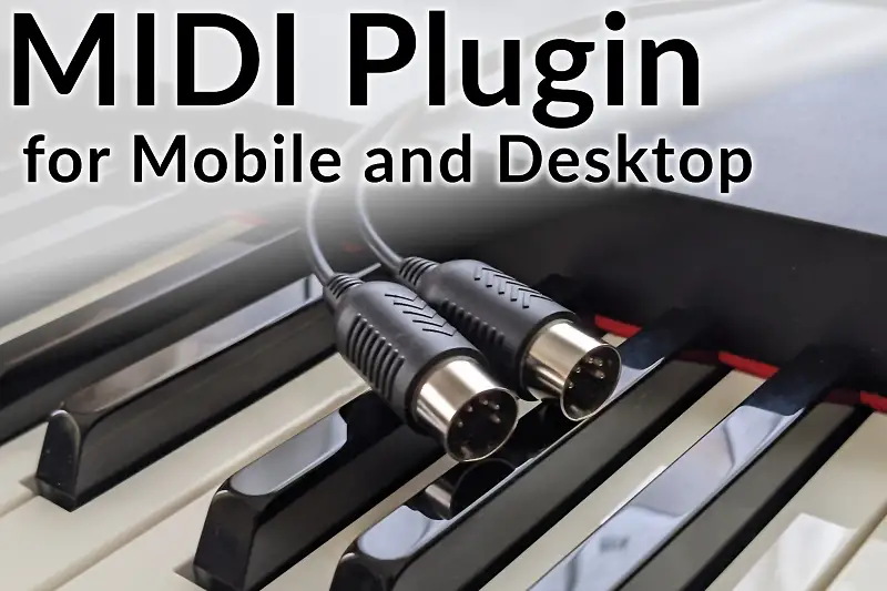 MIDI Plugin for Mobile and Desktop Asset Thumbnail