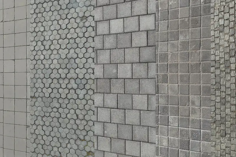 Outdoor Floor Tiles Collection Asset Thumbnail