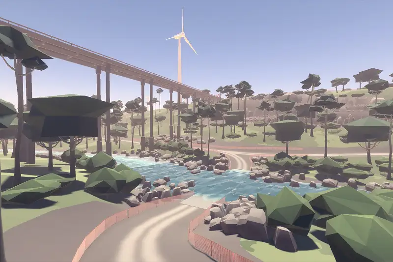 Cartoon Rally Track Portugal Asset Thumbnail