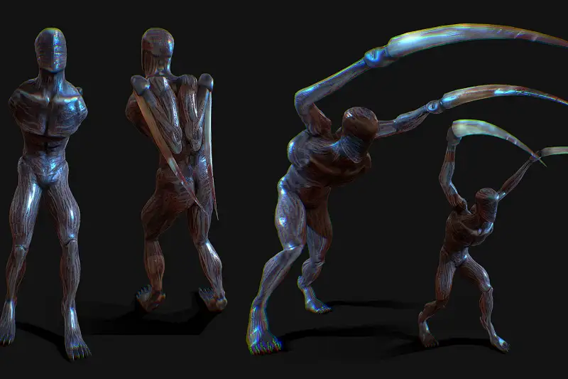Horror Demon Character for Unity Asset Thumbnail