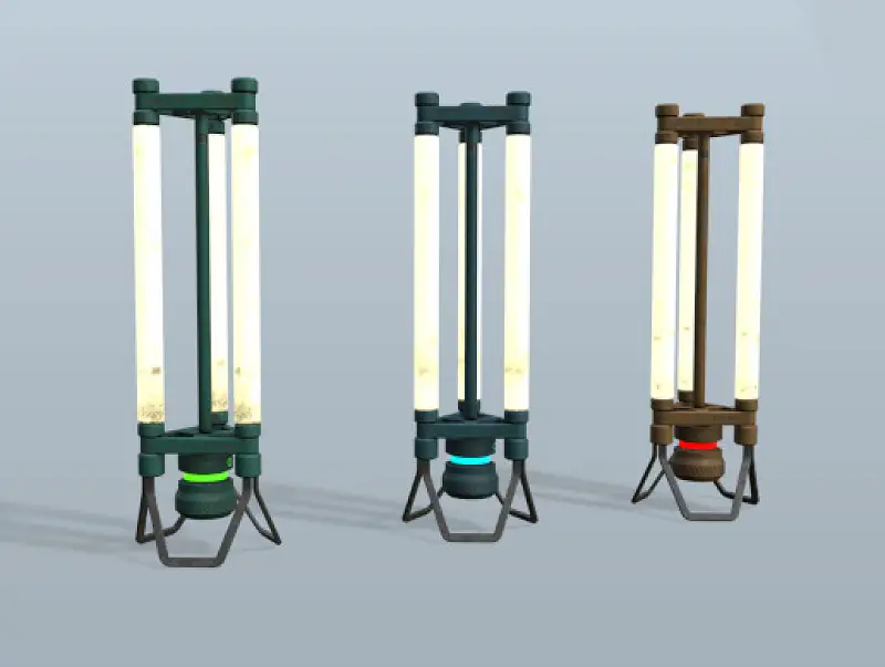 Sci-fi lamp vol pack Asset Thumbnail