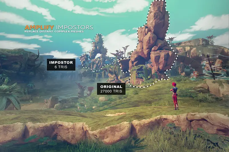 Amplify Impostors: Advanced Billboard Technique Asset Thumbnail