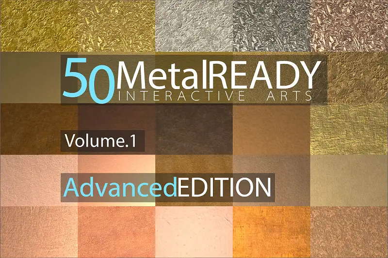 50 Metal Materials Ready, Volume. 1 Asset Thumbnail