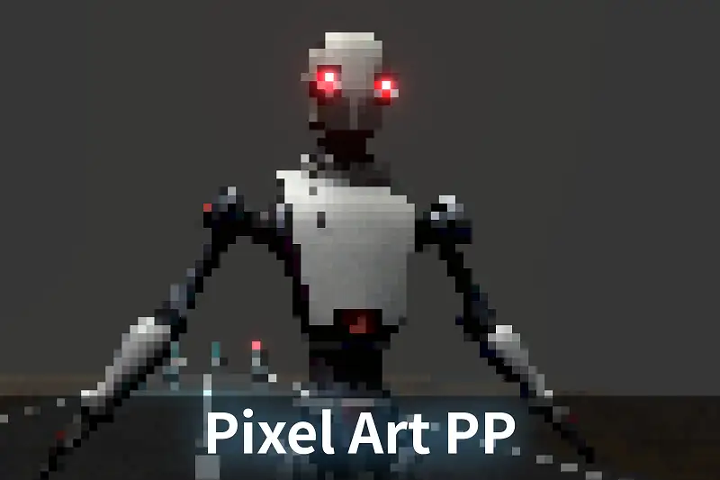 Pixel Art Post Processing Asset Thumbnail