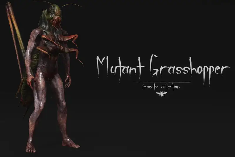 Horror Insects Collection Asset Thumbnail
